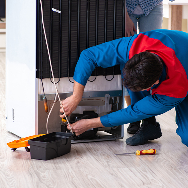 is it cost-effective to repair a refrigerator or replace it entirely in Flatwoods